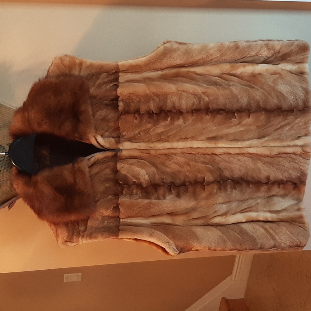 Women's fur vest